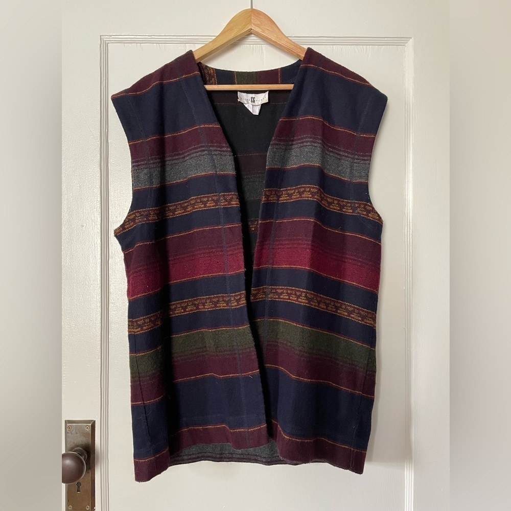 Vintage Cotton Ginny Southwestern vest- Men’s Medium or Women’s Large